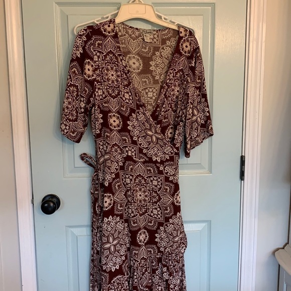 J for Justify wrap dress size xs perfect for fall - Picture 1 of 8